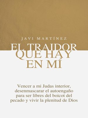 cover image of El traidor que hay en mí